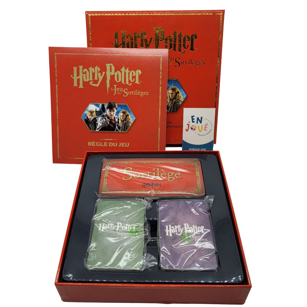 Jeu de société - Harry Potter - Le Jeu des Sortilèges - Gallimard Jeunesse - Dès 8 ans. Très bon état - Vue 3 - 